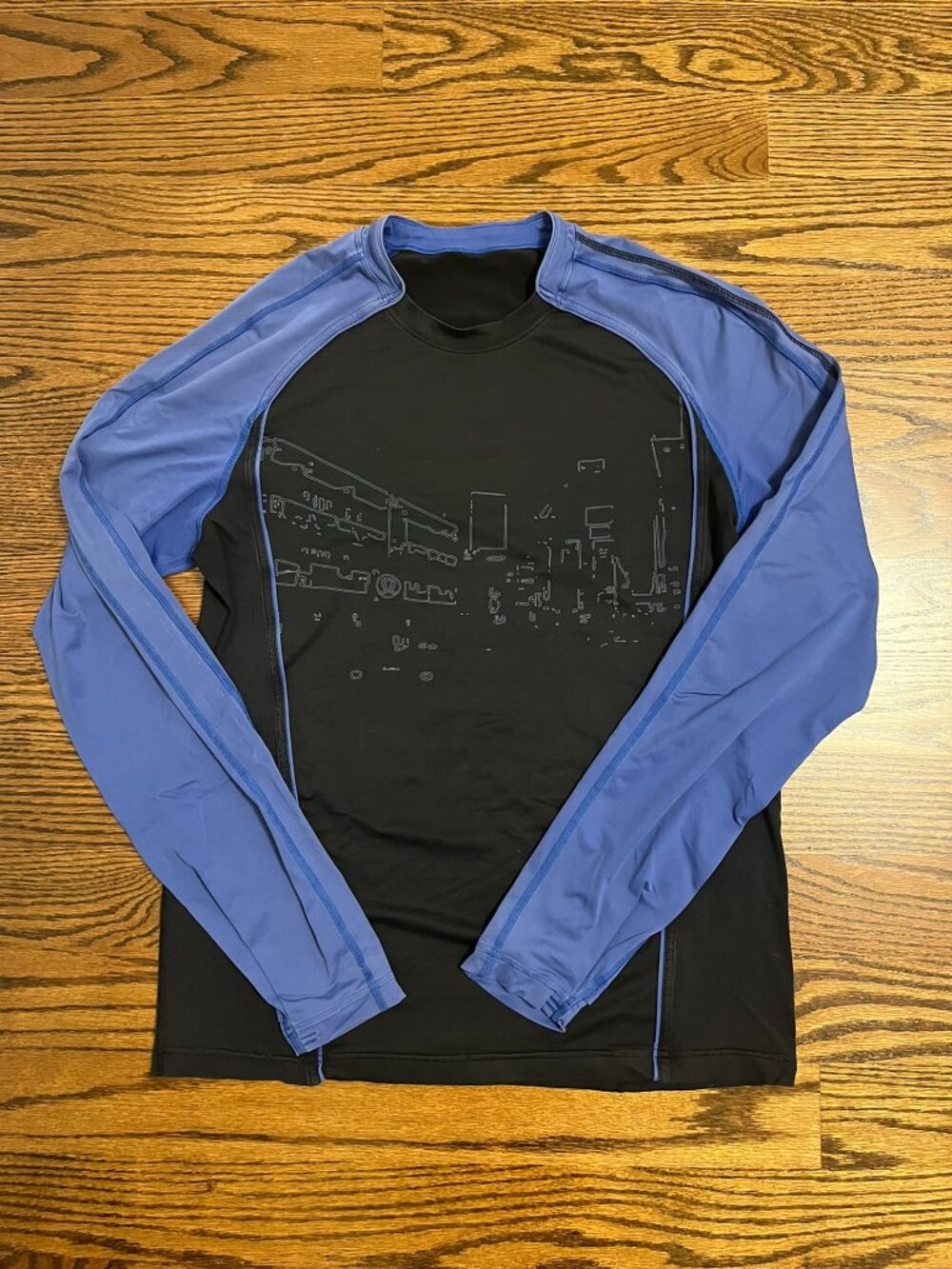 Lululemon Men's SeaWheeze Marathon Running Pullover Long Sleeve Shirt